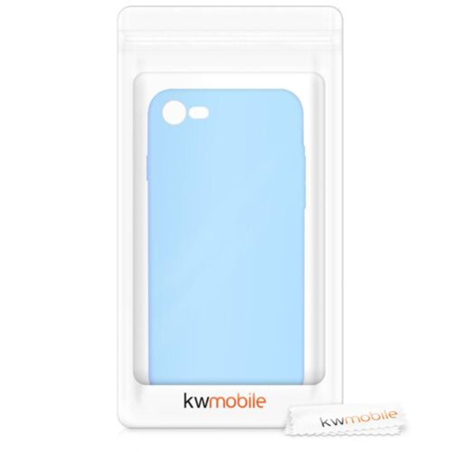 Husa pentru Apple iPhone 8/iPhone 7/iPhone SE 2, Silicon, Albastru, 39458.23 fotografia produsului View 7 L