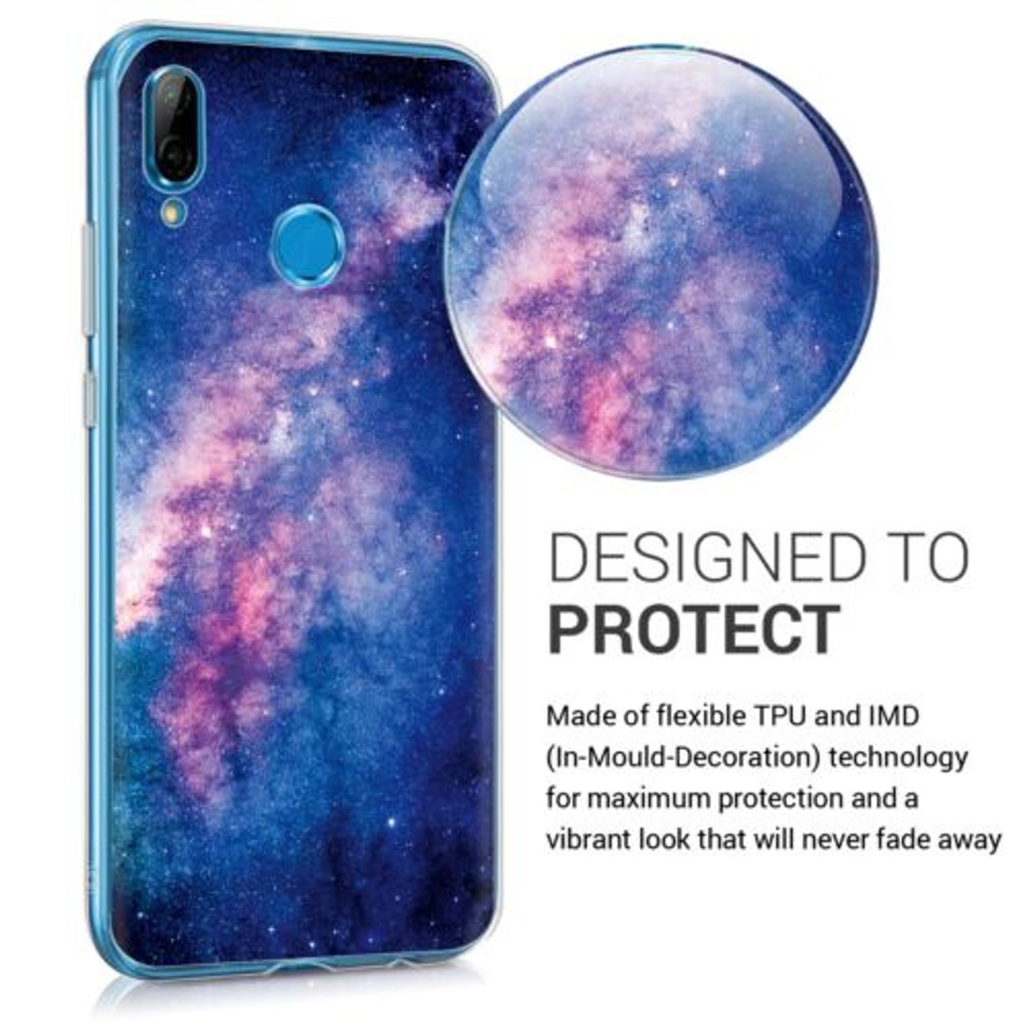 Husa pentru Huawei P20 Lite, Silicon, Multicolor, 44889.37 fotografia produsului View 4 L