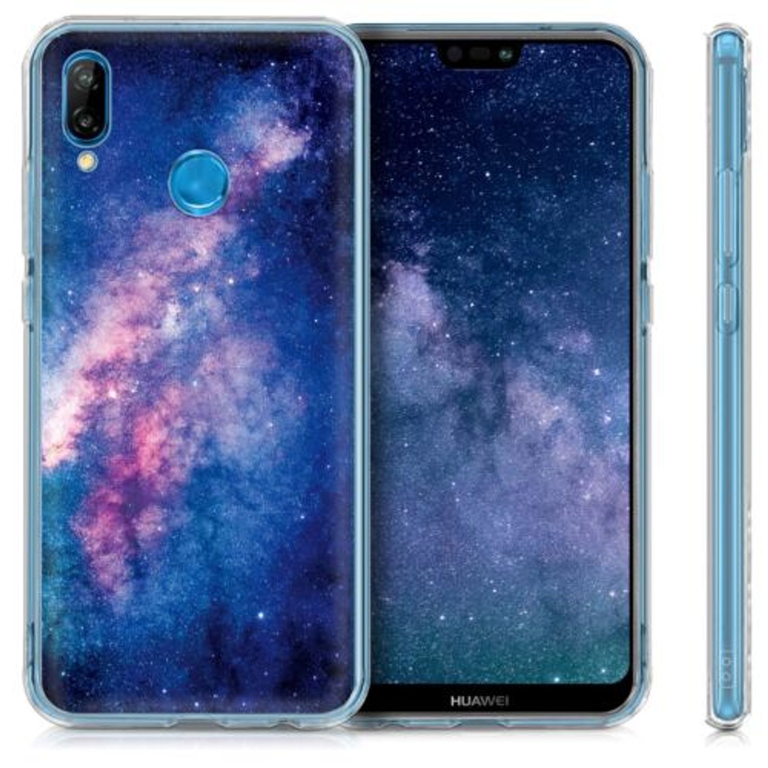 Husa pentru Huawei P20 Lite, Silicon, Multicolor, 44889.37 fotografia produsului View 2 L