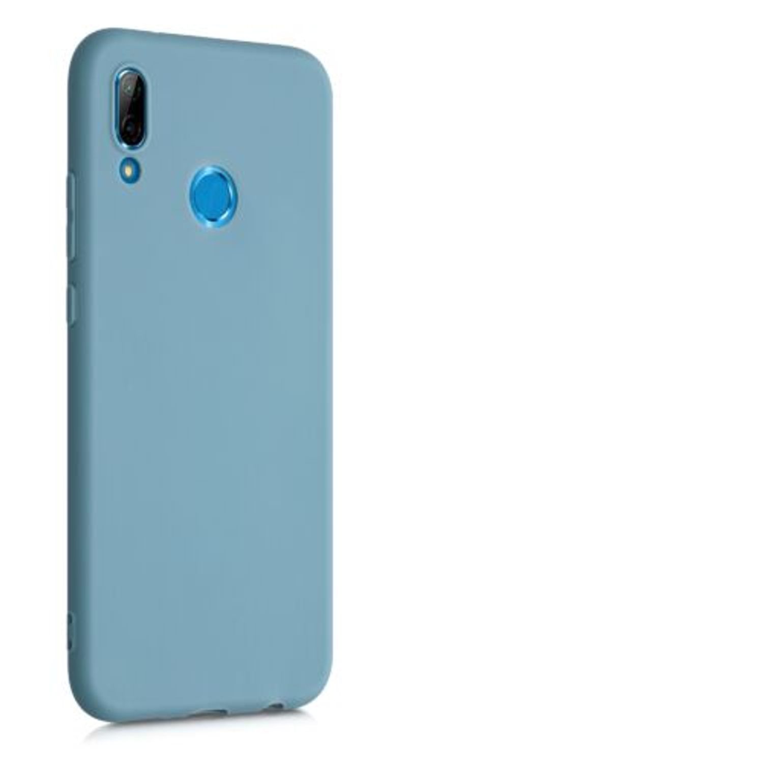 Husa pentru Huawei P20 Lite, Silicon, Albastru, 44358.207 fotografia produsului View 8 L