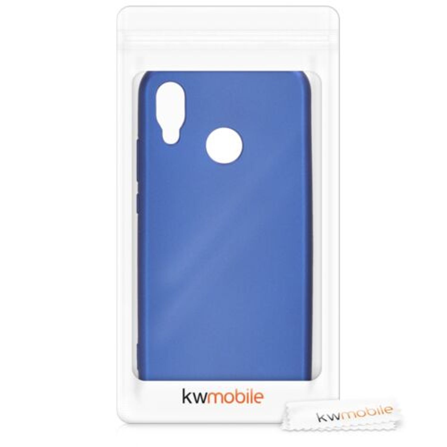 Husa pentru Huawei P20 Lite, Silicon, Albastru, 44359.64 fotografia produsului View 7 L