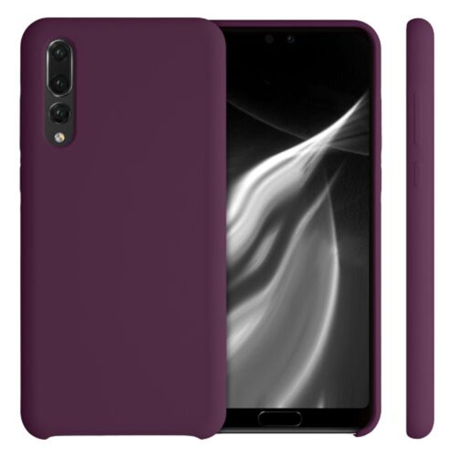 Husa pentru Huawei P20 Pro, Silicon, Violet, 47706.187 fotografia produsului View 2 L