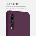 Husa pentru Huawei P20 Pro, Silicon, Violet, 47706.187 fotografia produsului View 4 S