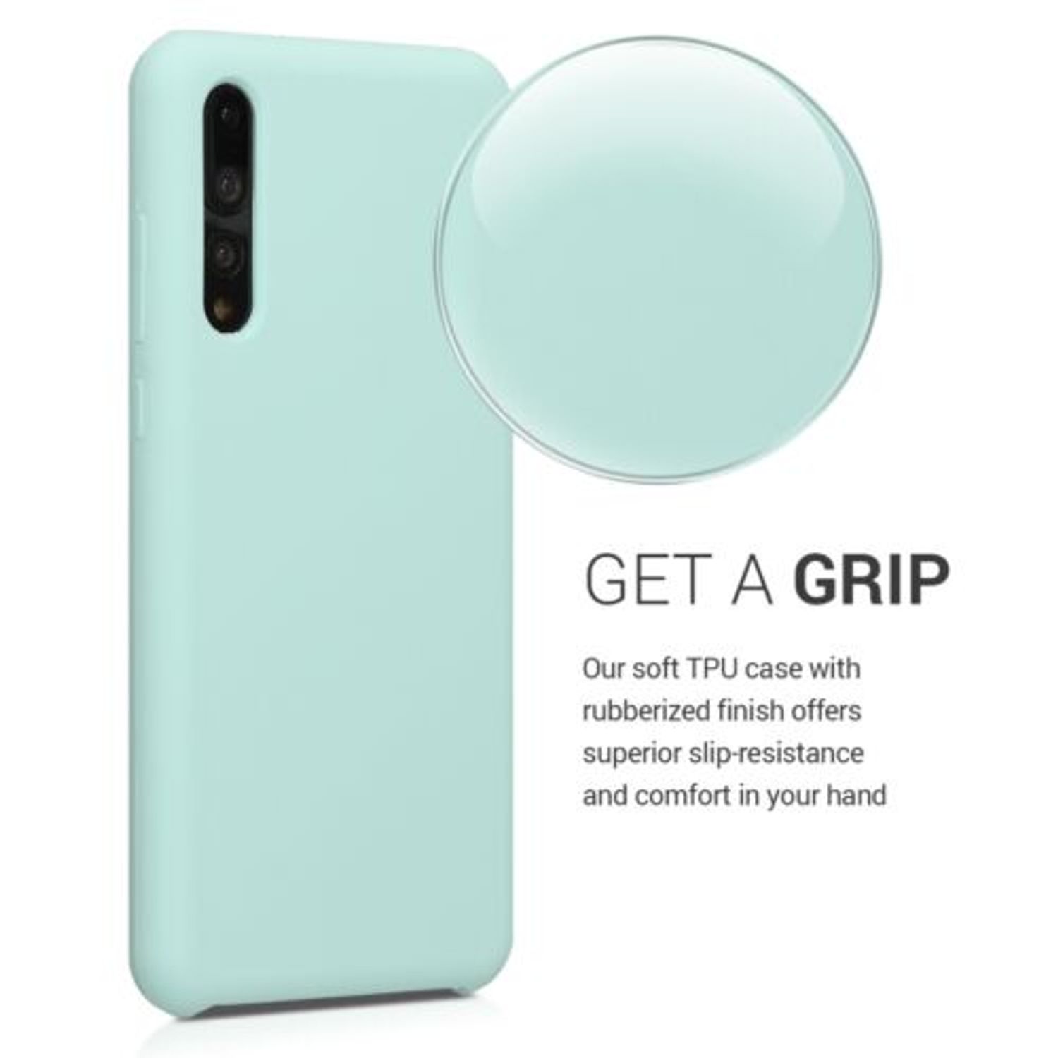 Husa pentru Huawei P20 Pro, Silicon, Verde, 47706.50 fotografia produsului View 4 L