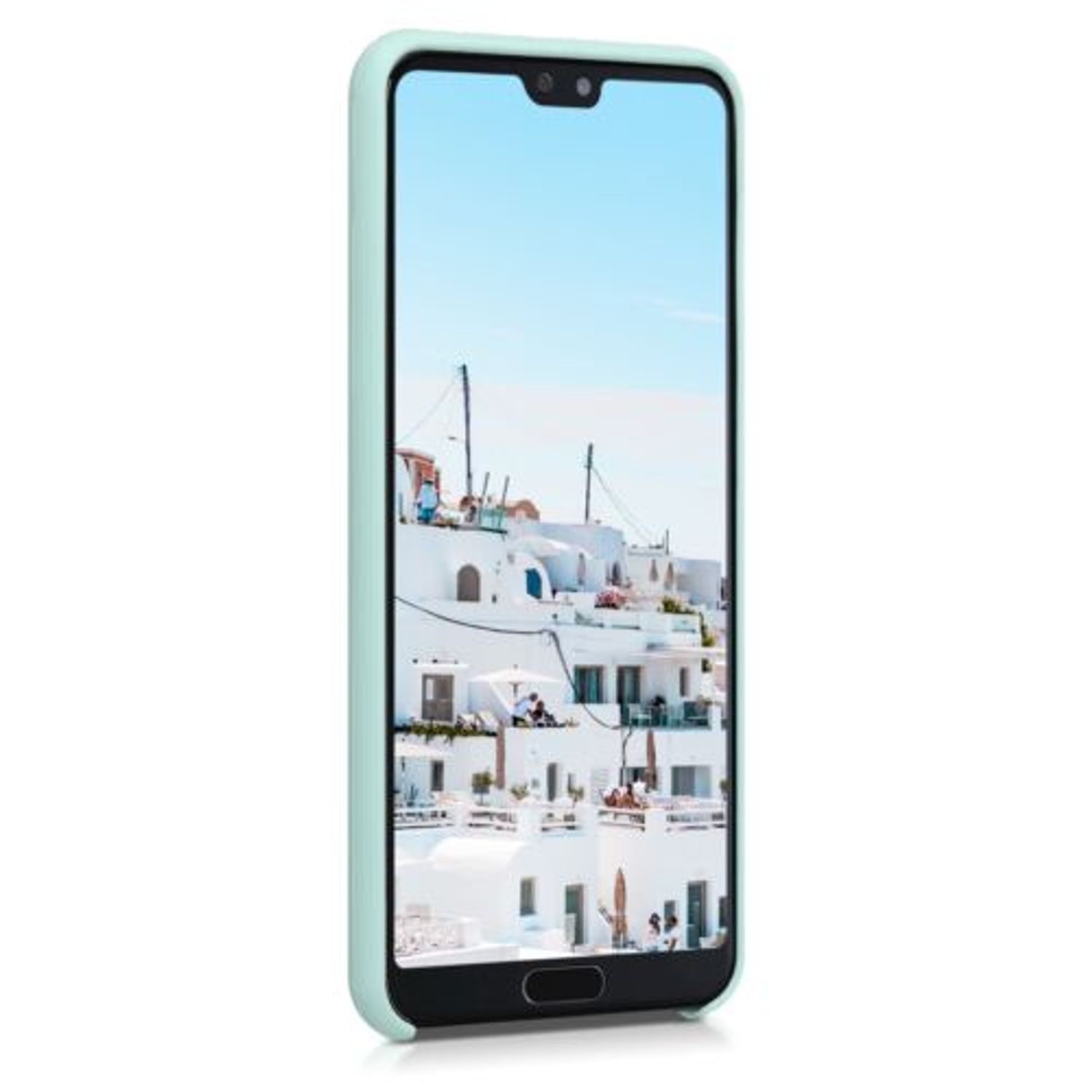Husa pentru Huawei P20 Pro, Silicon, Verde, 47706.50 fotografia produsului View 3 L
