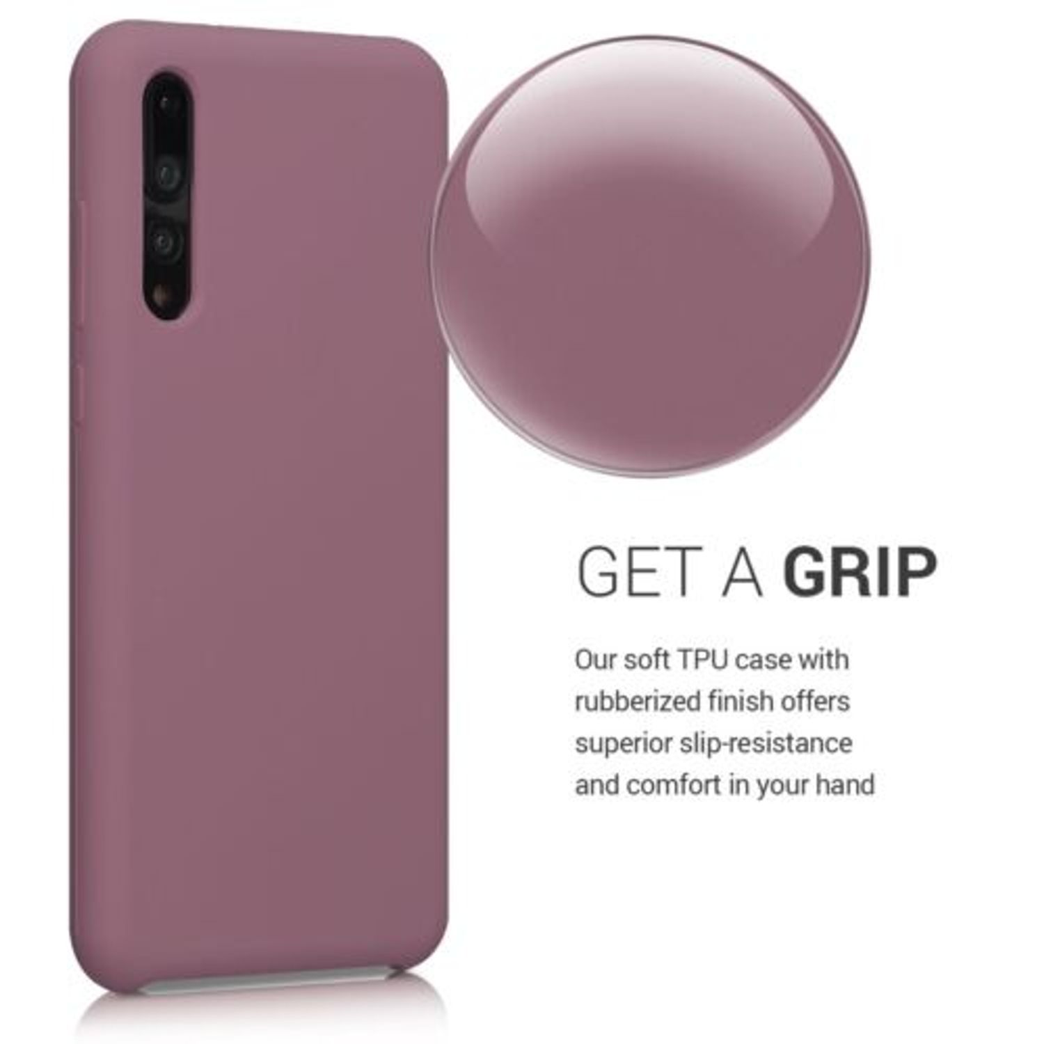 Husa pentru Huawei P20 Pro, Silicon, Violet, 47706.183 fotografia produsului View 4 L