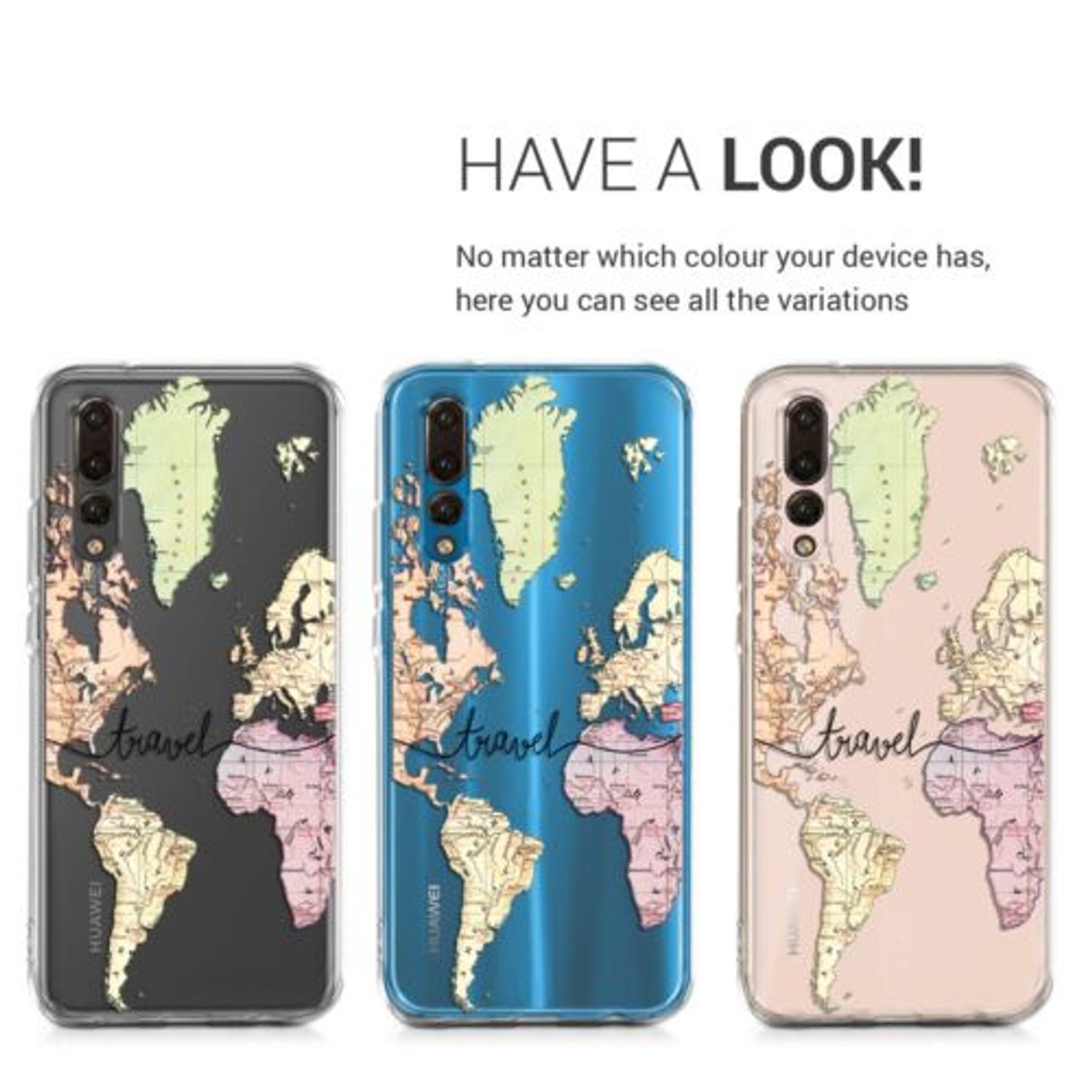 Husa pentru Huawei P20 Pro, Silicon, Multicolor, 44226.12 fotografia produsului View 5 L