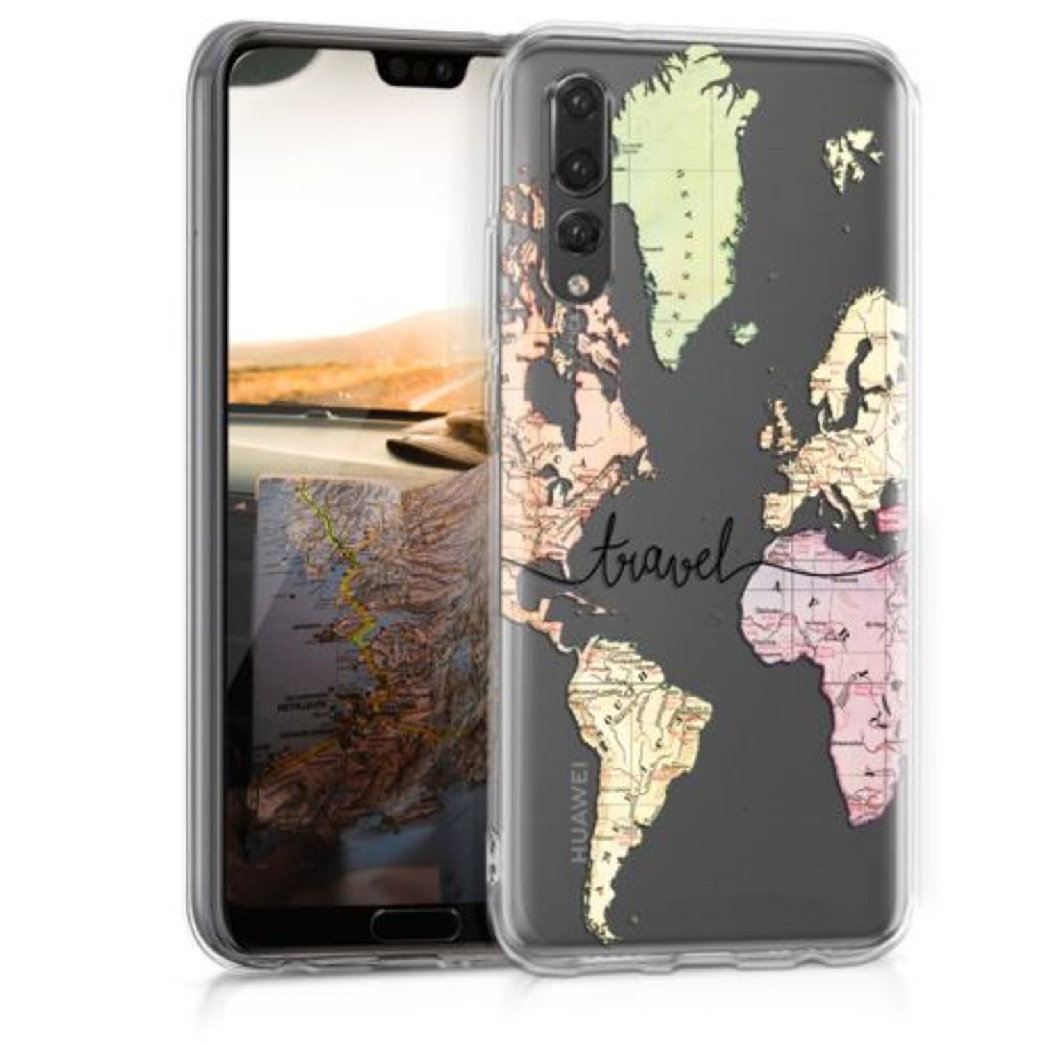 Husa pentru Huawei P20 Pro, Silicon, Multicolor, 44226.12 fotografia produsului