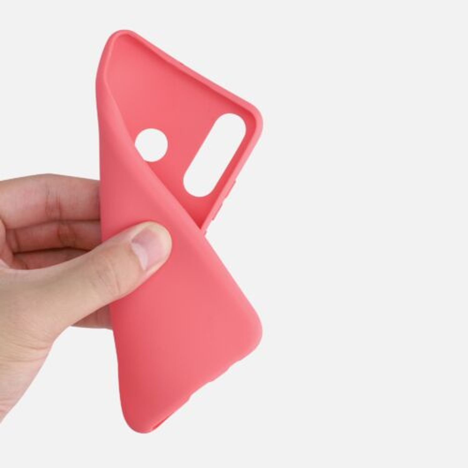 Husa pentru Huawei P30 Lite, Silicon, Roz, 47499.219 fotografia produsului View 8 L