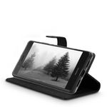 Husa pentru Huawei P9 Lite, Textil, Negru, 38037.73 fotografia produsului View 9 S