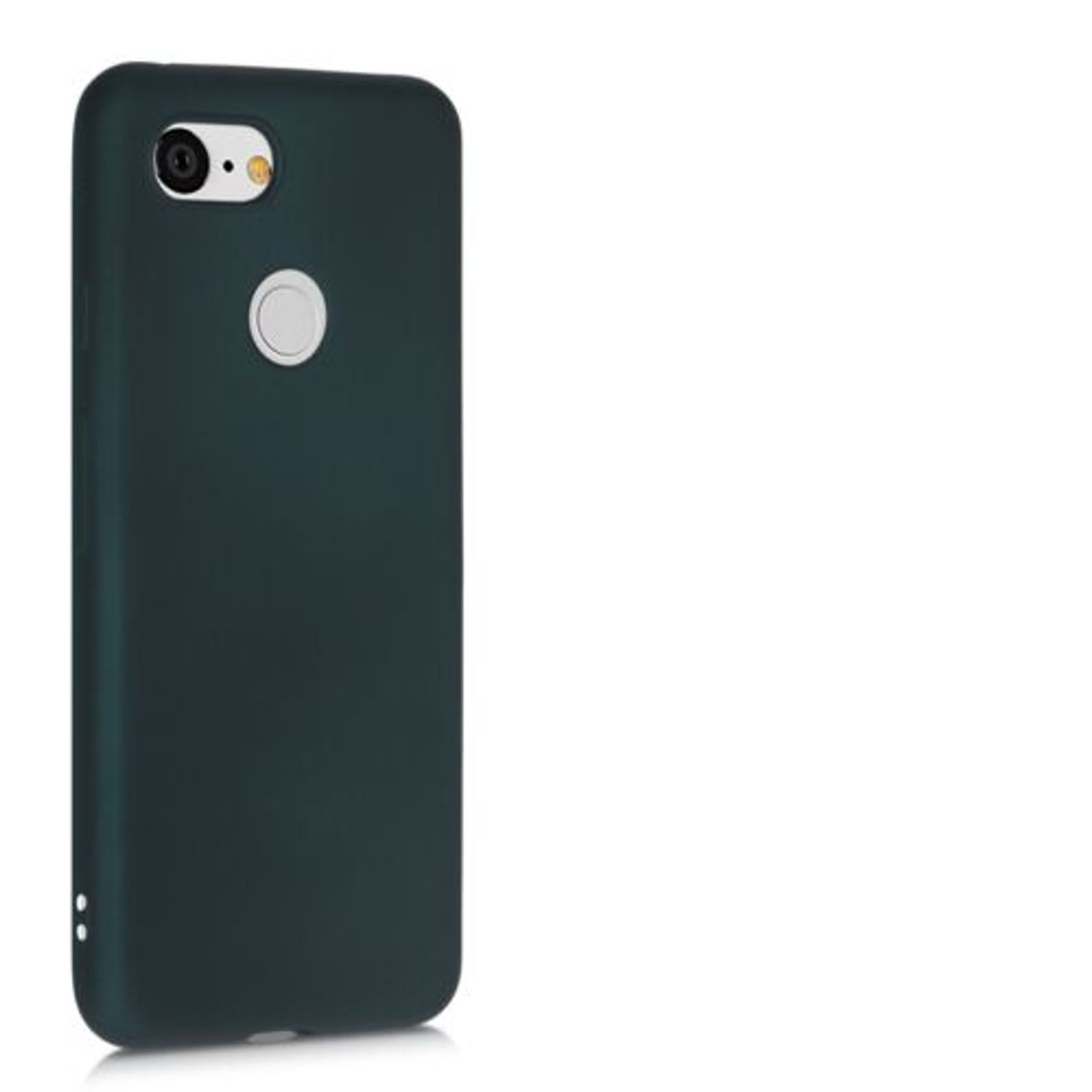 Husa pentru Google Pixel 3, Silicon, Verde, 46244.14 fotografia produsului View 8 L