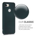 Husa pentru Google Pixel 3, Silicon, Verde, 46244.14 fotografia produsului View 4 S