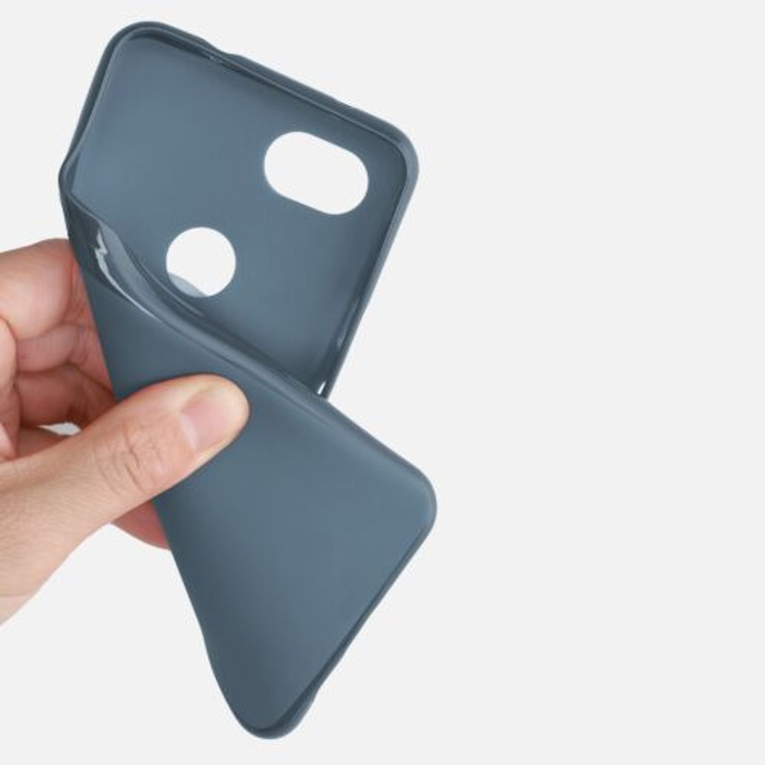 Husa pentru Google Pixel 3a, Silicon, Albastru, 47590.202 fotografia produsului View 8 L