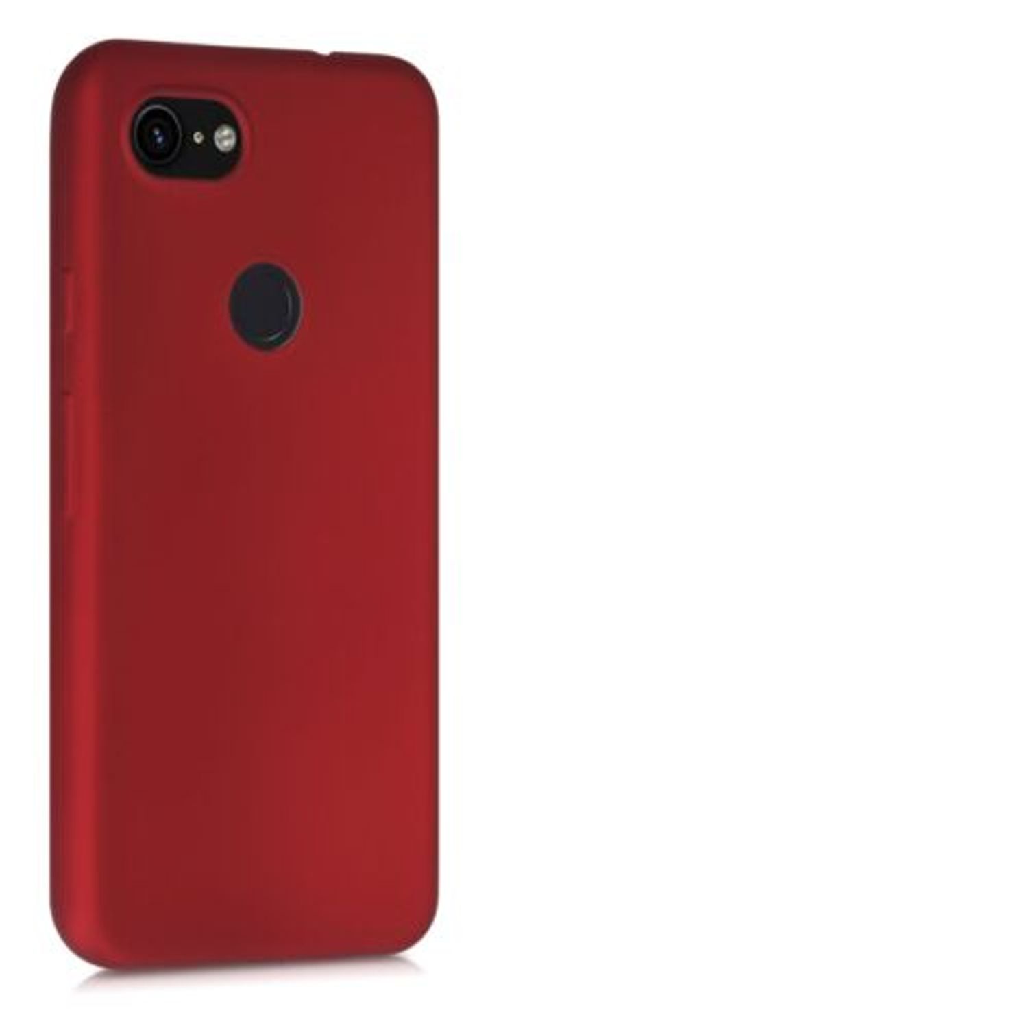 Husa pentru Google Pixel 3a, Silicon, Rosu, 52339.36 fotografia produsului View 8 L