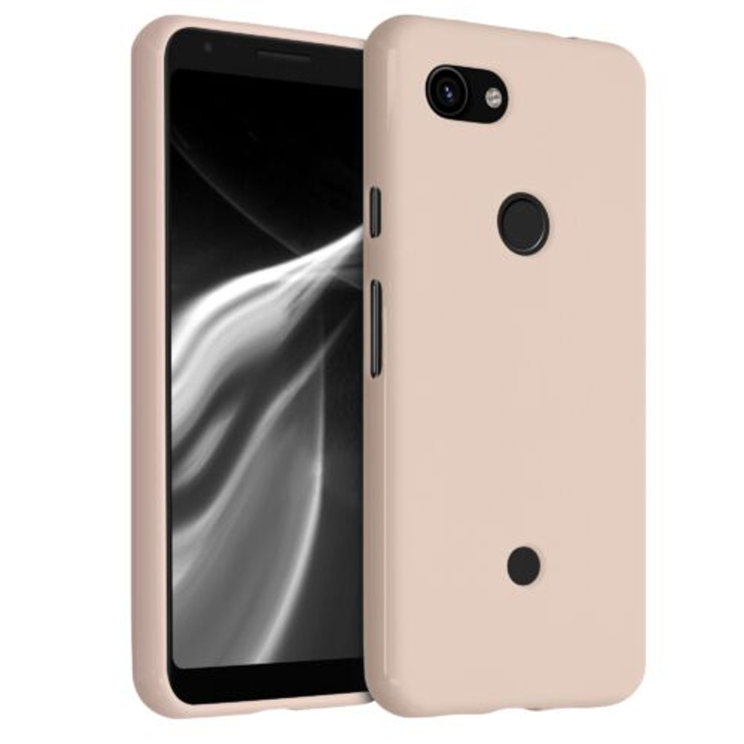 Husa pentru Google Pixel 3a, Silicon, Roz, 47590.10 fotografia produsului