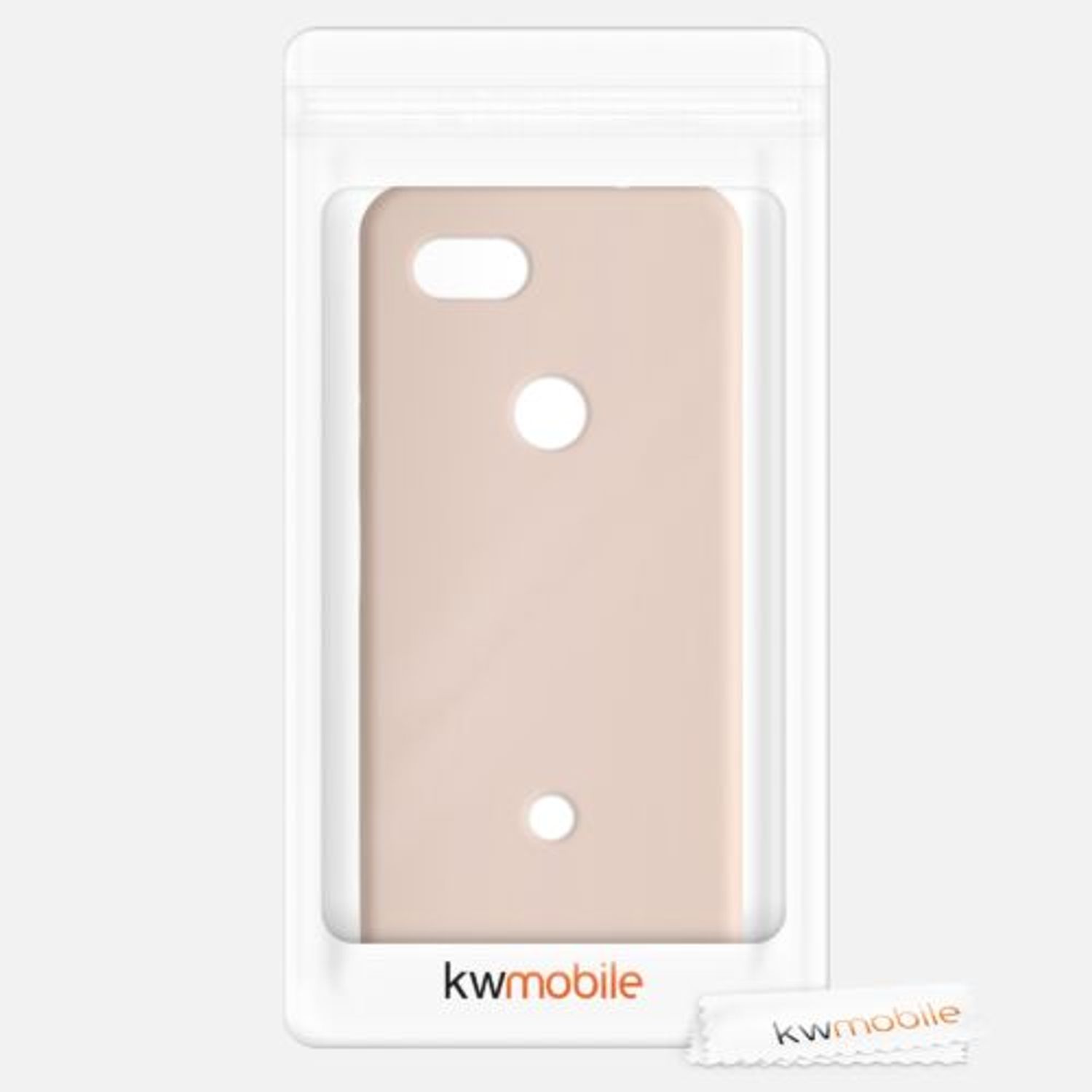 Husa pentru Google Pixel 3a, Silicon, Roz, 47590.10 fotografia produsului View 7 L