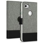 Husa pentru Google Pixel 3a, Textil, Gri, 47592.22 fotografia produsului View 4 S