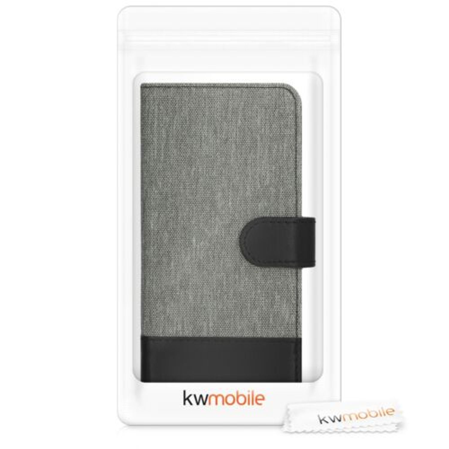 Husa pentru Google Pixel 3a, Textil, Gri, 47592.22 fotografia produsului View 7 L