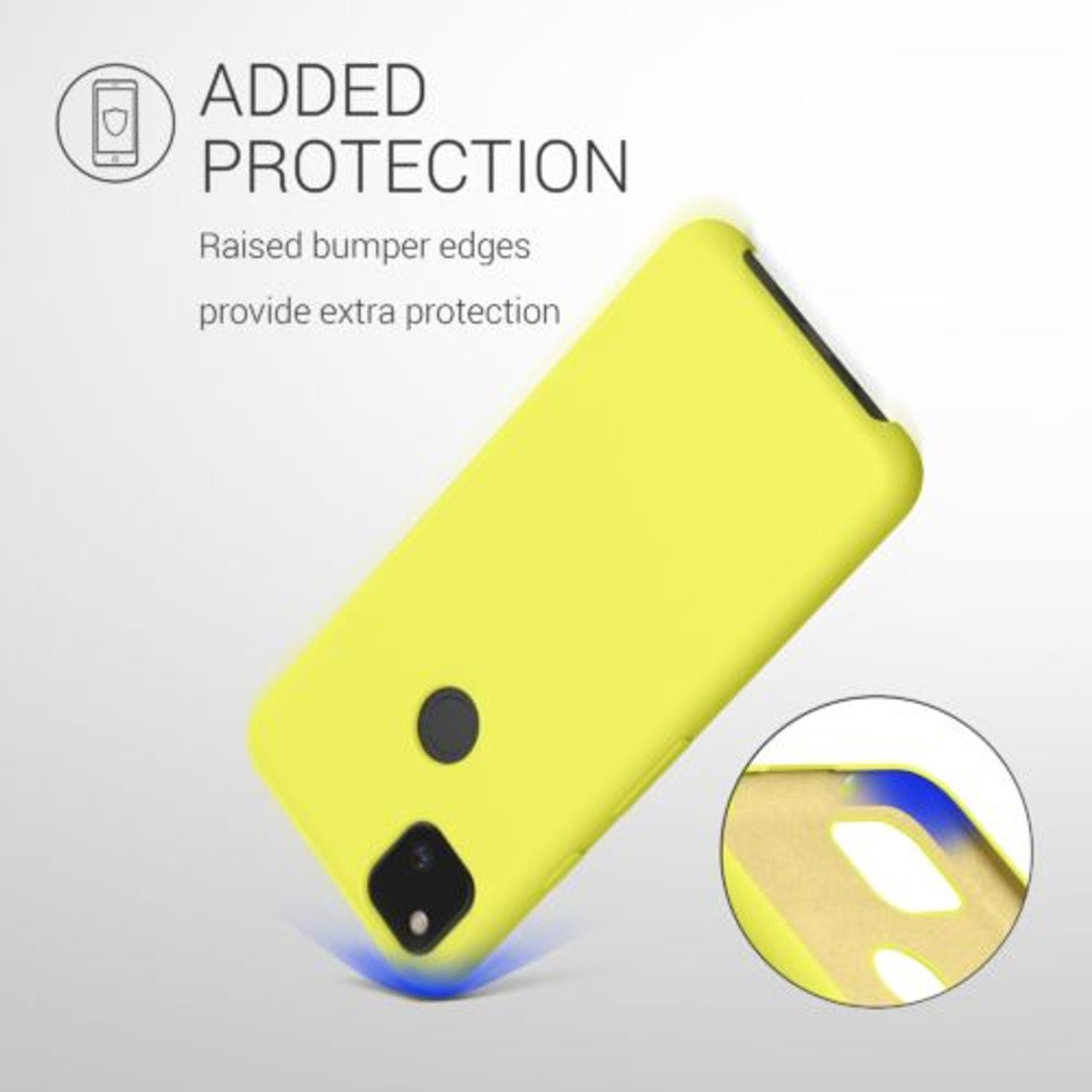 Husa pentru Google Pixel 4a, Silicon, Verde, 52549.195 fotografia produsului View 6 L
