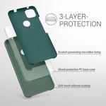 Husa pentru Google Pixel 4a, Silicon, Verde, 52549.166 fotografia produsului View 3 S