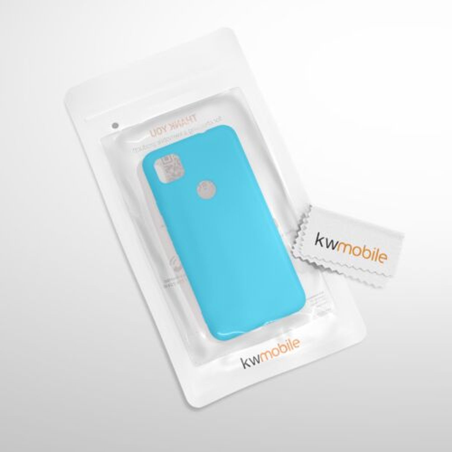 Husa pentru Google Pixel 4a, Silicon, Albastru, 52357.223 fotografia produsului View 8 L