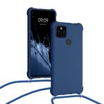 Husa pentru Google Pixel 4a 5G, Silicon, Albastru, 55914.17 fotografia produsului View 5 S