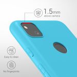 Husa pentru Google Pixel 4a, Silicon, Albastru, 52357.223 fotografia produsului View 4 S