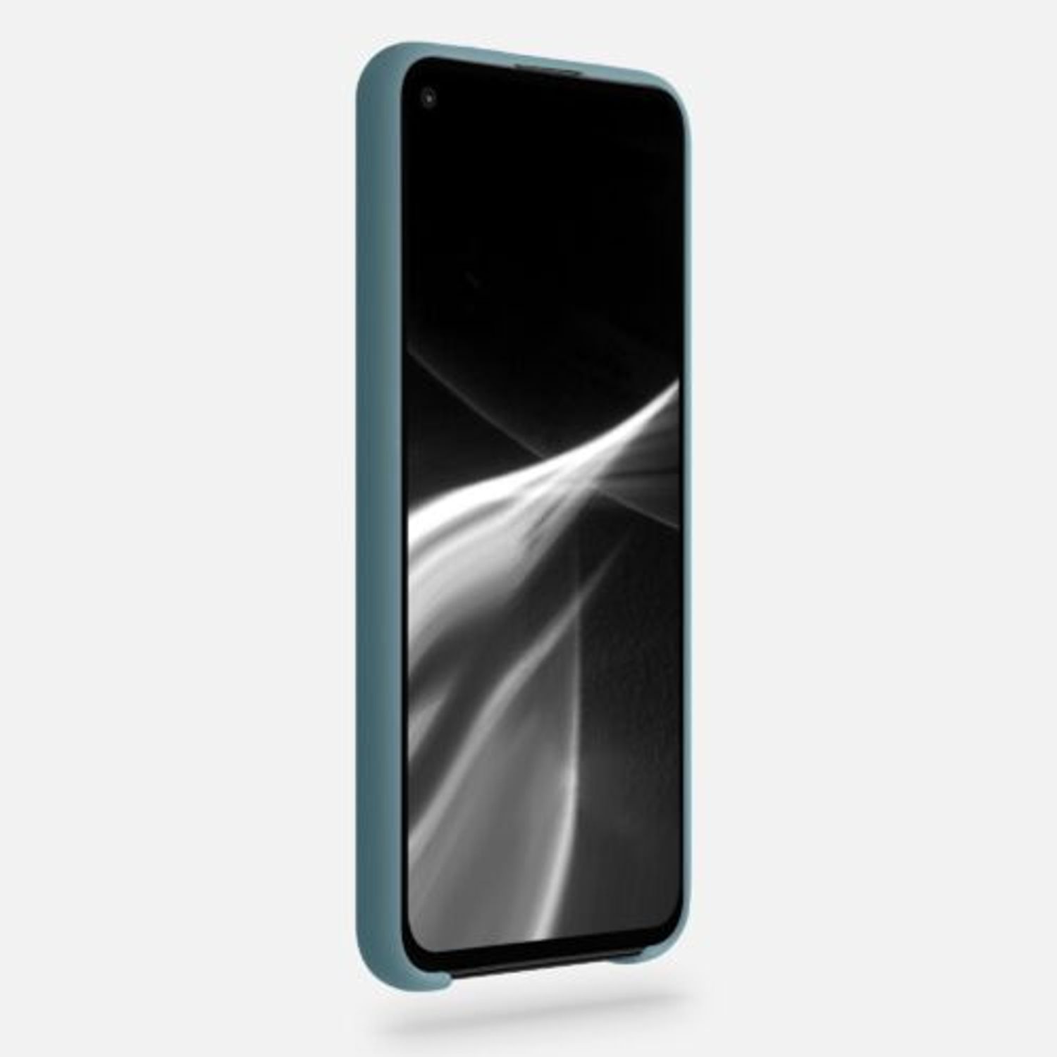 Husa pentru Google Pixel 4a 5G, Silicon, Albastru, 53932.207 fotografia produsului View 3 L
