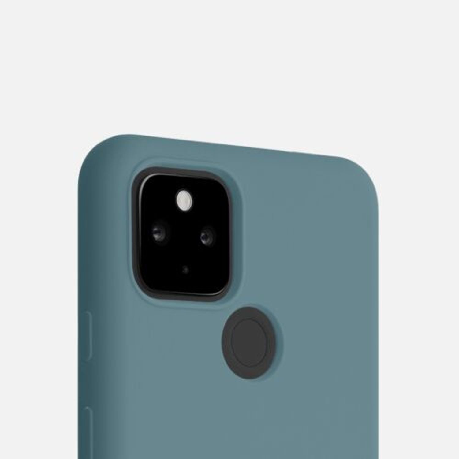 Husa pentru Google Pixel 4a 5G, Silicon, Albastru, 53932.207 fotografia produsului View 8 L