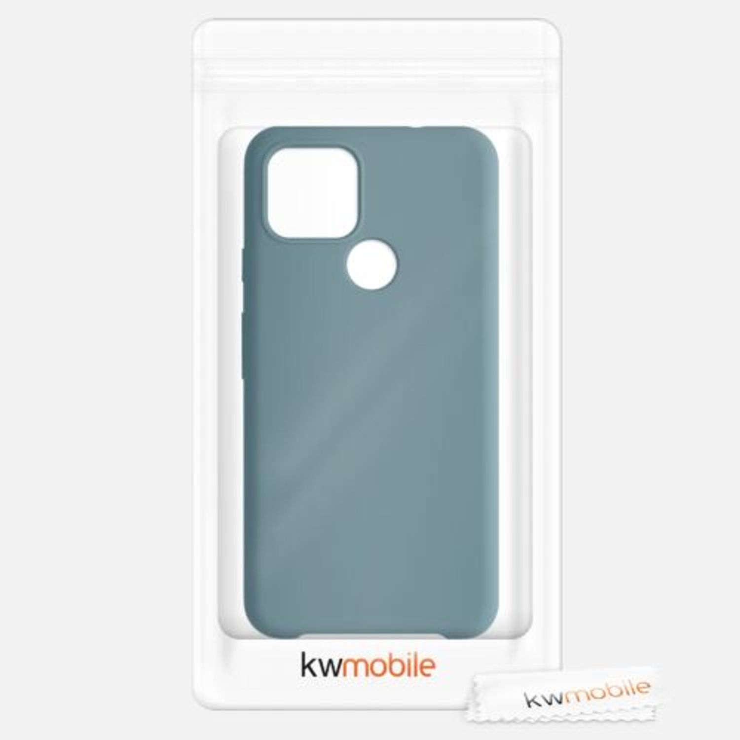 Husa pentru Google Pixel 4a 5G, Silicon, Albastru, 53932.207 fotografia produsului View 7 L
