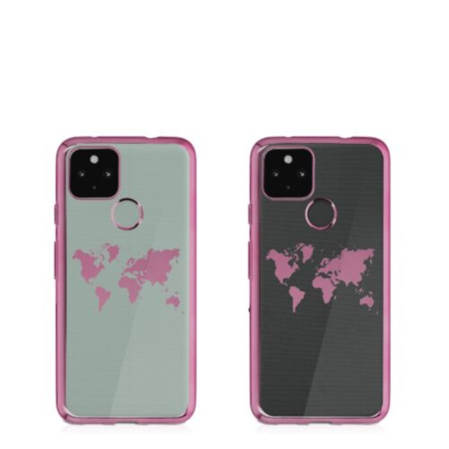 Husa pentru Google Pixel 4a 5G, Silicon, Roz, 54162.02 fotografia produsului View 8 L