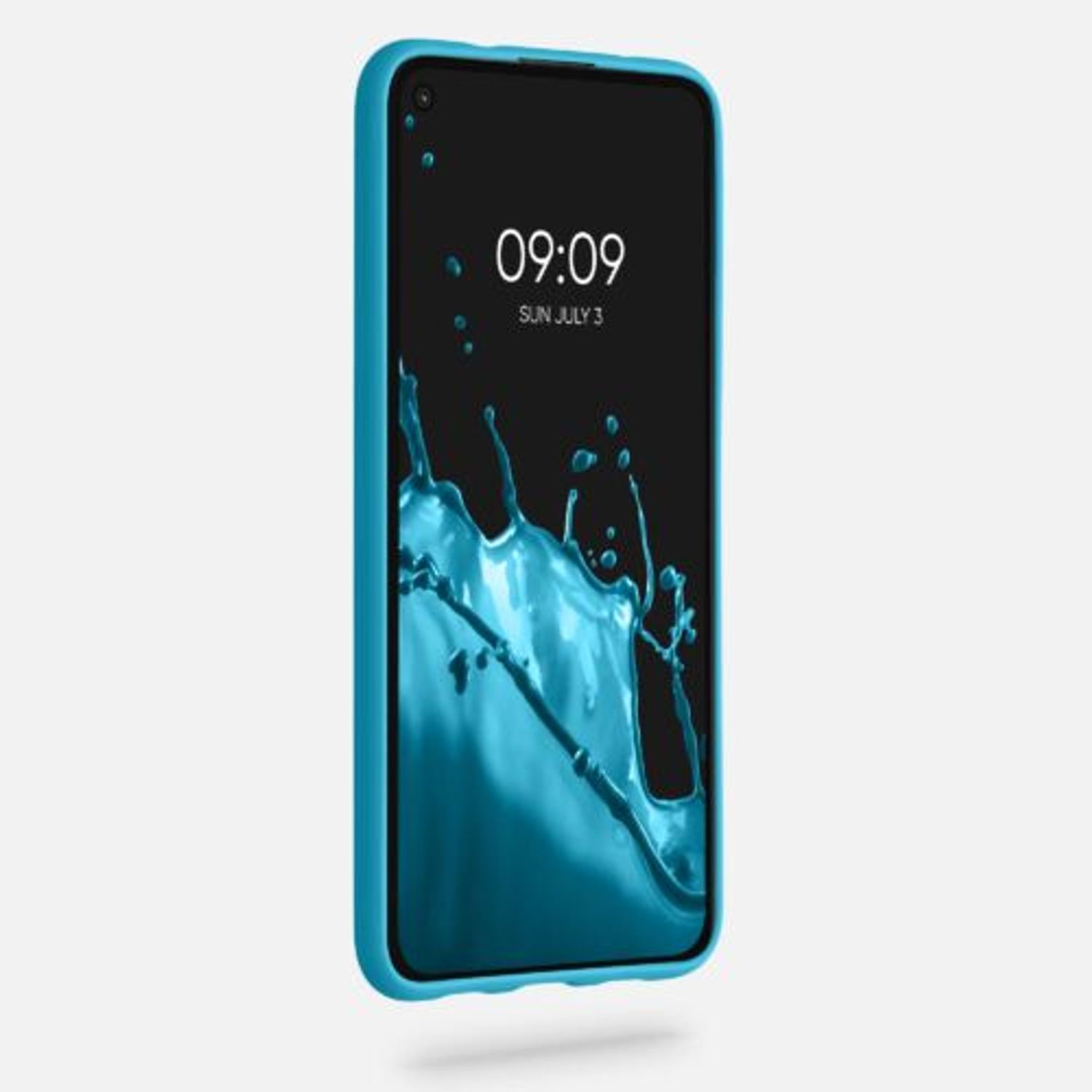Husa pentru Google Pixel 4a 5G, Silicon, Albastru, 51727.223 fotografia produsului View 5 L