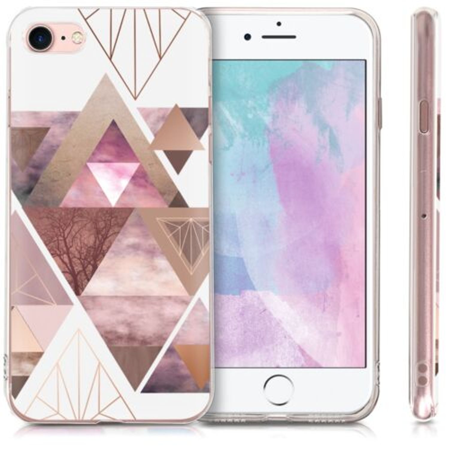 Husa pentru Apple iPhone 8/iPhone 7/iPhone SE 2, Silicon, Multicolor, 46227.23 fotografia produsului View 2 L