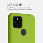 Husa pentru Google Pixel 5, Silicon, Verde, 53633.220 fotografia produsului View 4 S