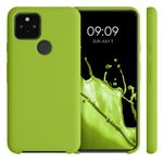 Husa pentru Google Pixel 5, Silicon, Verde, 53633.220 fotografia produsului View 2 S
