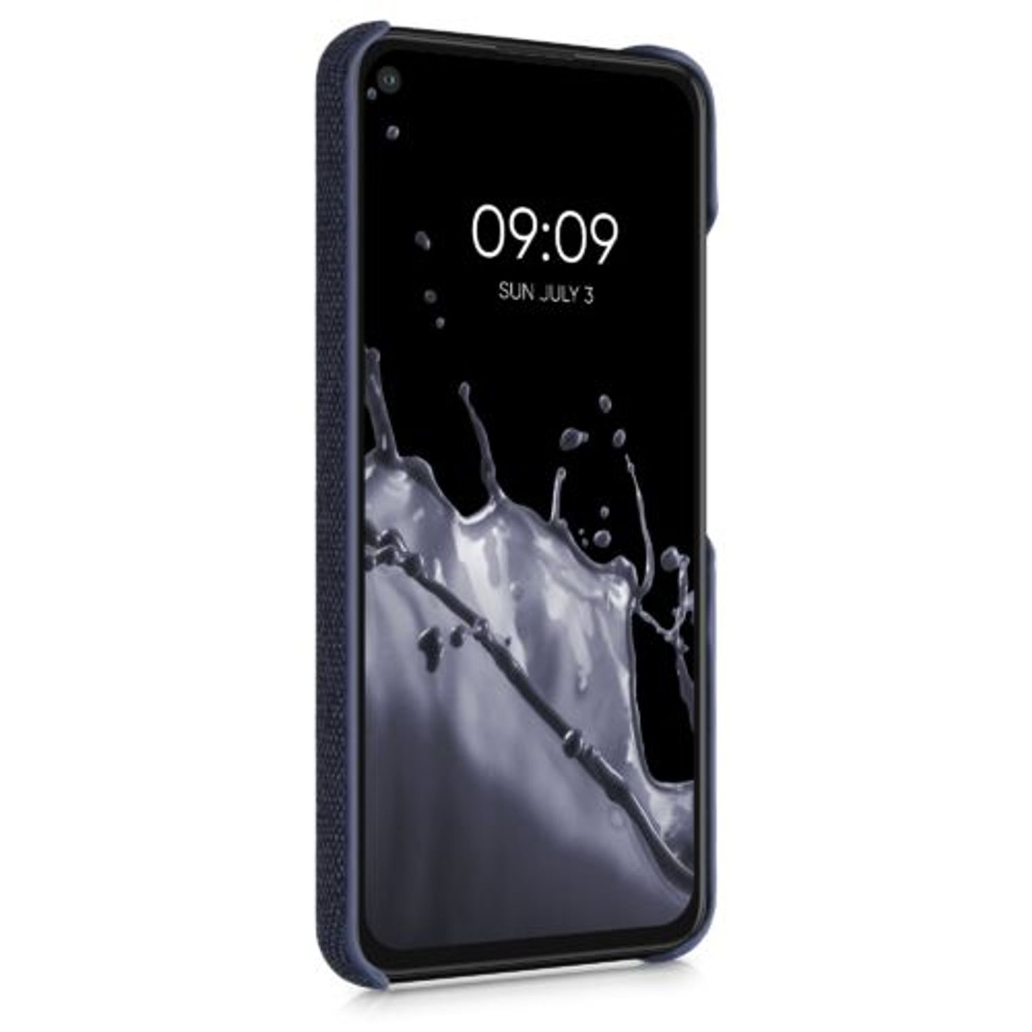 Husa pentru Google Pixel 5a, Textil, Albastru, 54994.17 fotografia produsului View 3 L