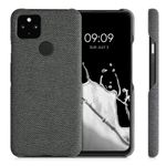 Husa pentru Google Pixel 5a, Textil, Gri, 54994.22 fotografia produsului View 2 S