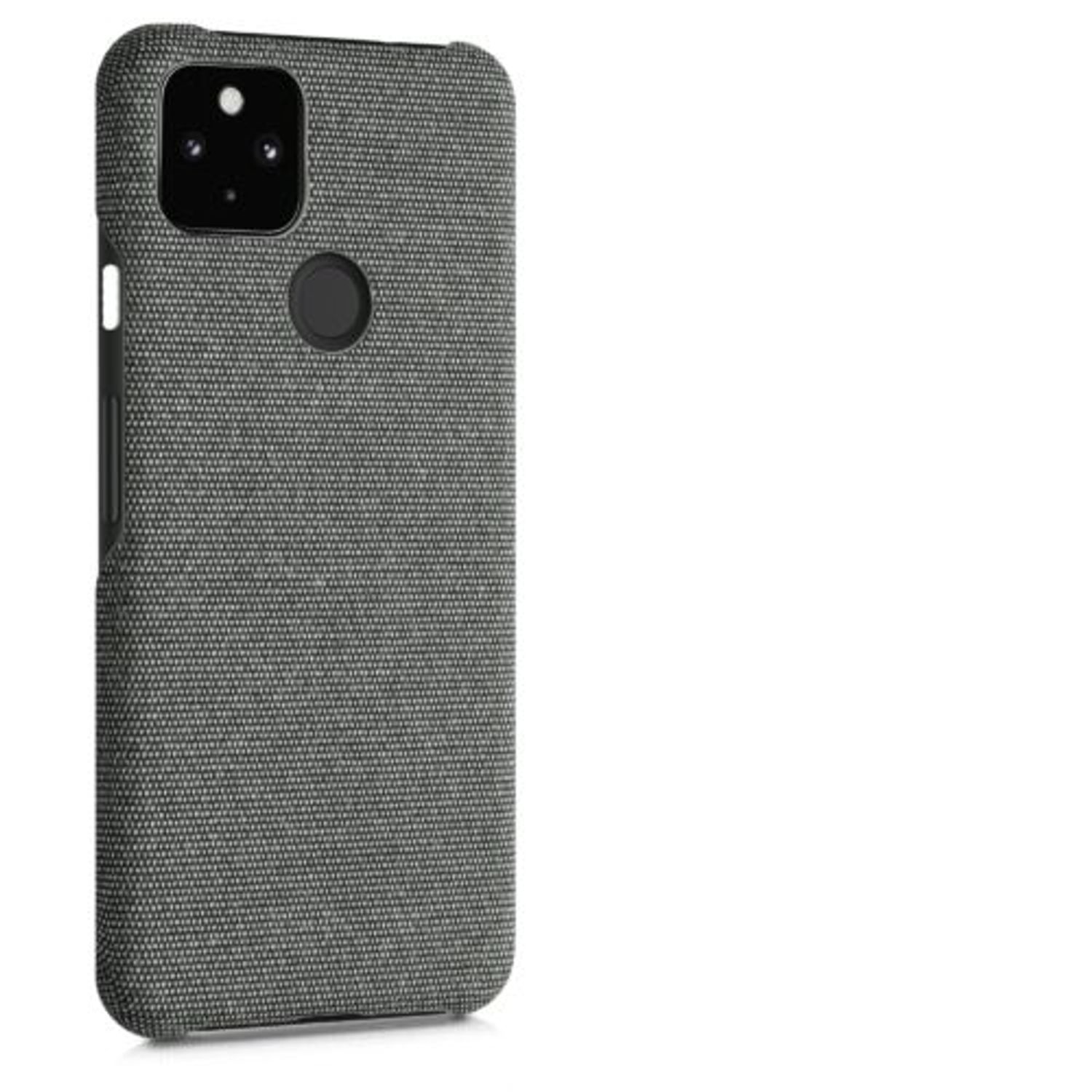 Husa pentru Google Pixel 5a, Textil, Gri, 54994.22 fotografia produsului View 8 L