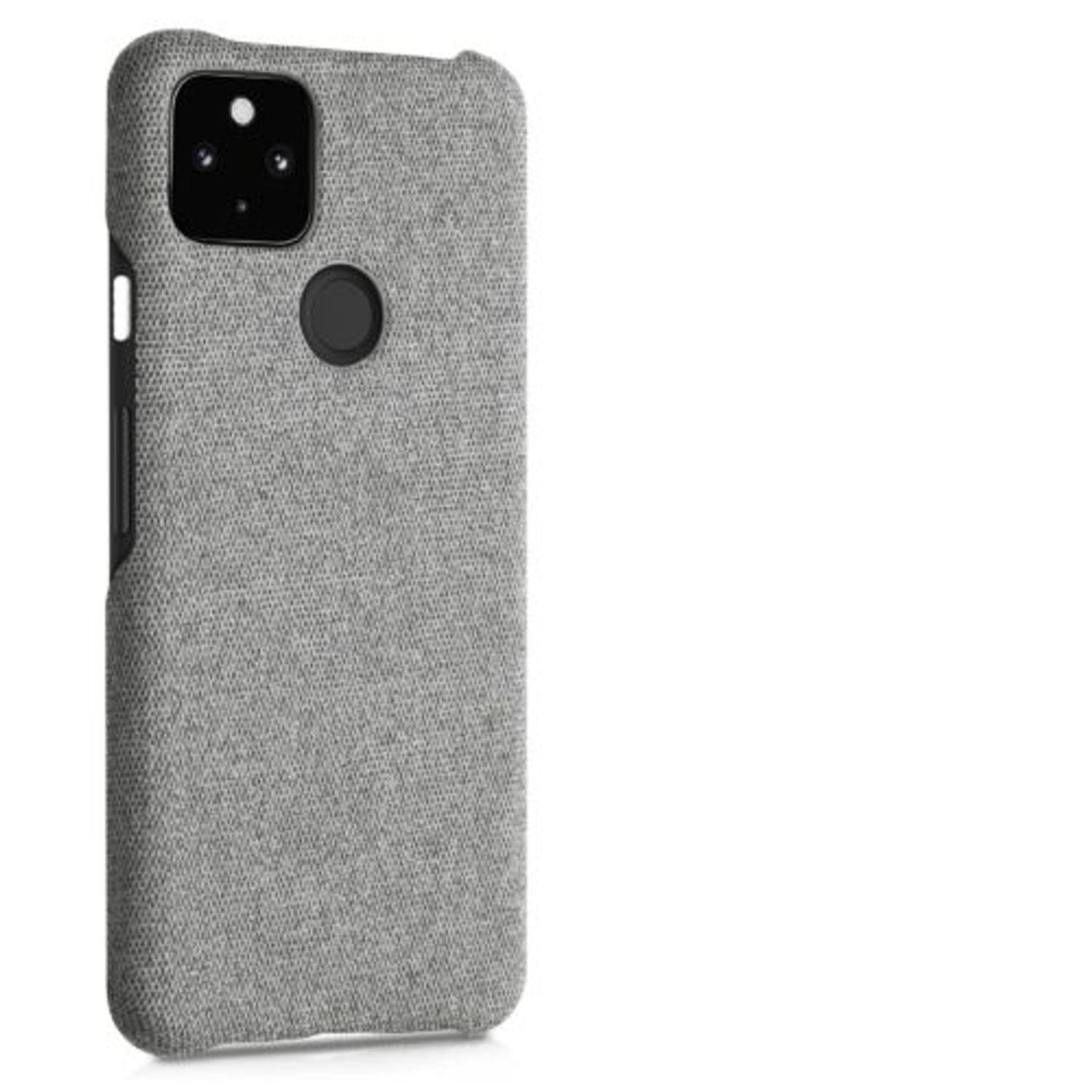 Husa pentru Google Pixel 5a, Textil, Gri, 54994.25 fotografia produsului View 8 L
