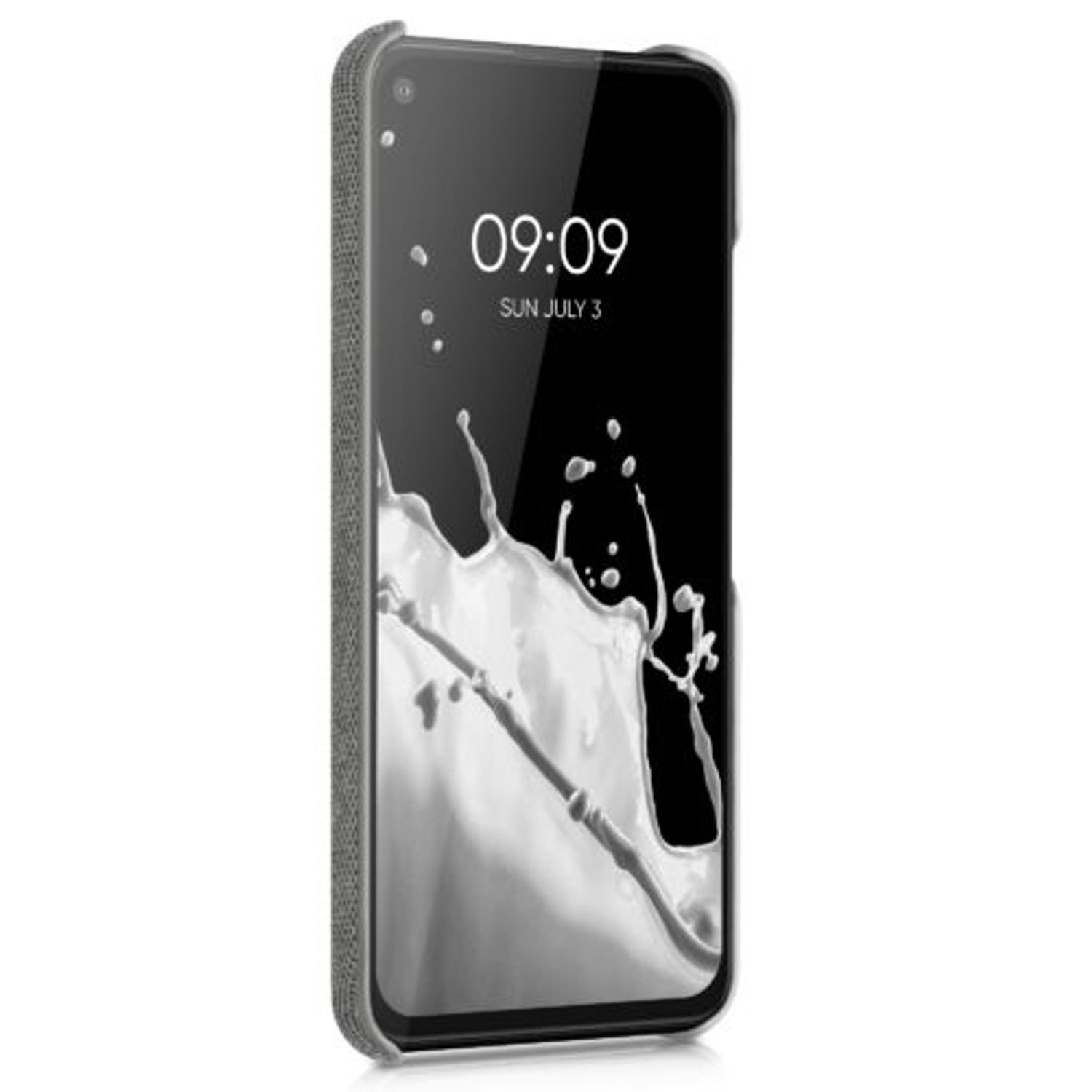 Husa pentru Google Pixel 5a, Textil, Gri, 54994.25 fotografia produsului View 3 L