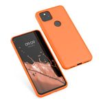 Husa pentru Google Pixel 5a, Silicon, Portocaliu, 55374.150 fotografia produsului View 2 S