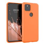 Husa pentru Google Pixel 5a, Silicon, Portocaliu, 55374.150 fotografia produsului