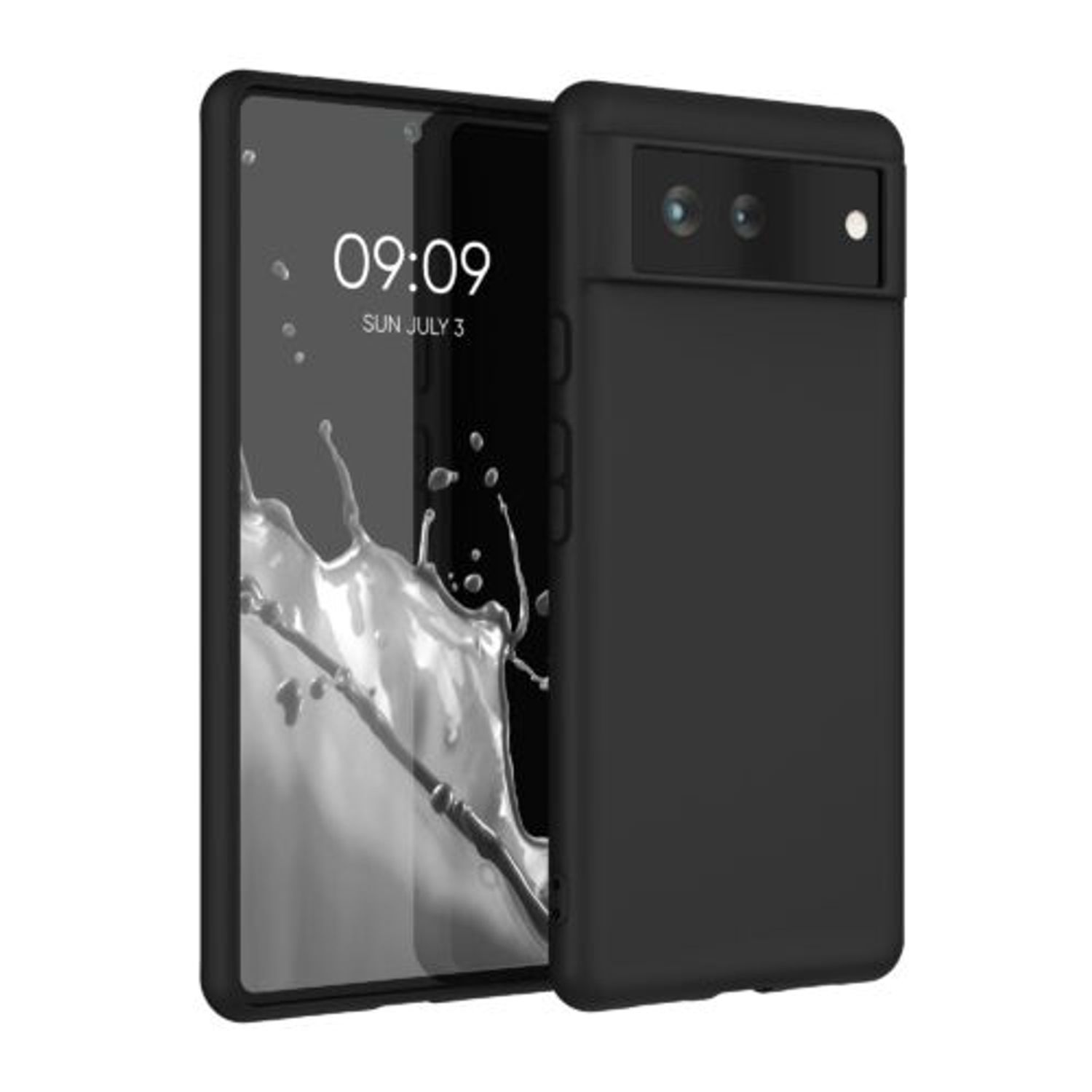 Husa pentru Google Pixel 6, Silicon, Negru, 55434.01 fotografia produsului