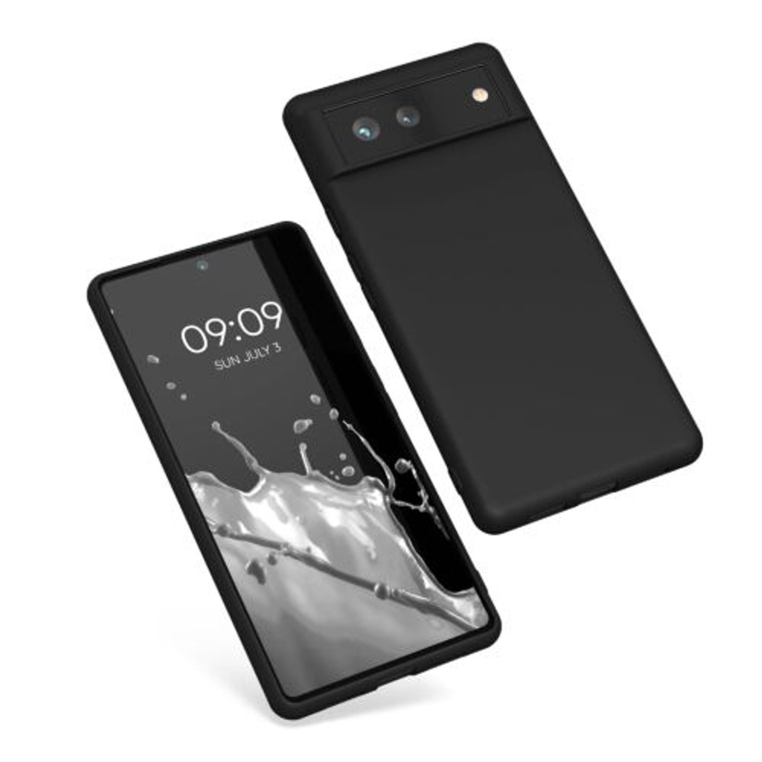 Husa pentru Google Pixel 6, Silicon, Negru, 55434.01 fotografia produsului View 2 L