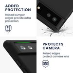 Husa pentru Google Pixel 6, Silicon, Negru, 55434.01 fotografia produsului View 4 S