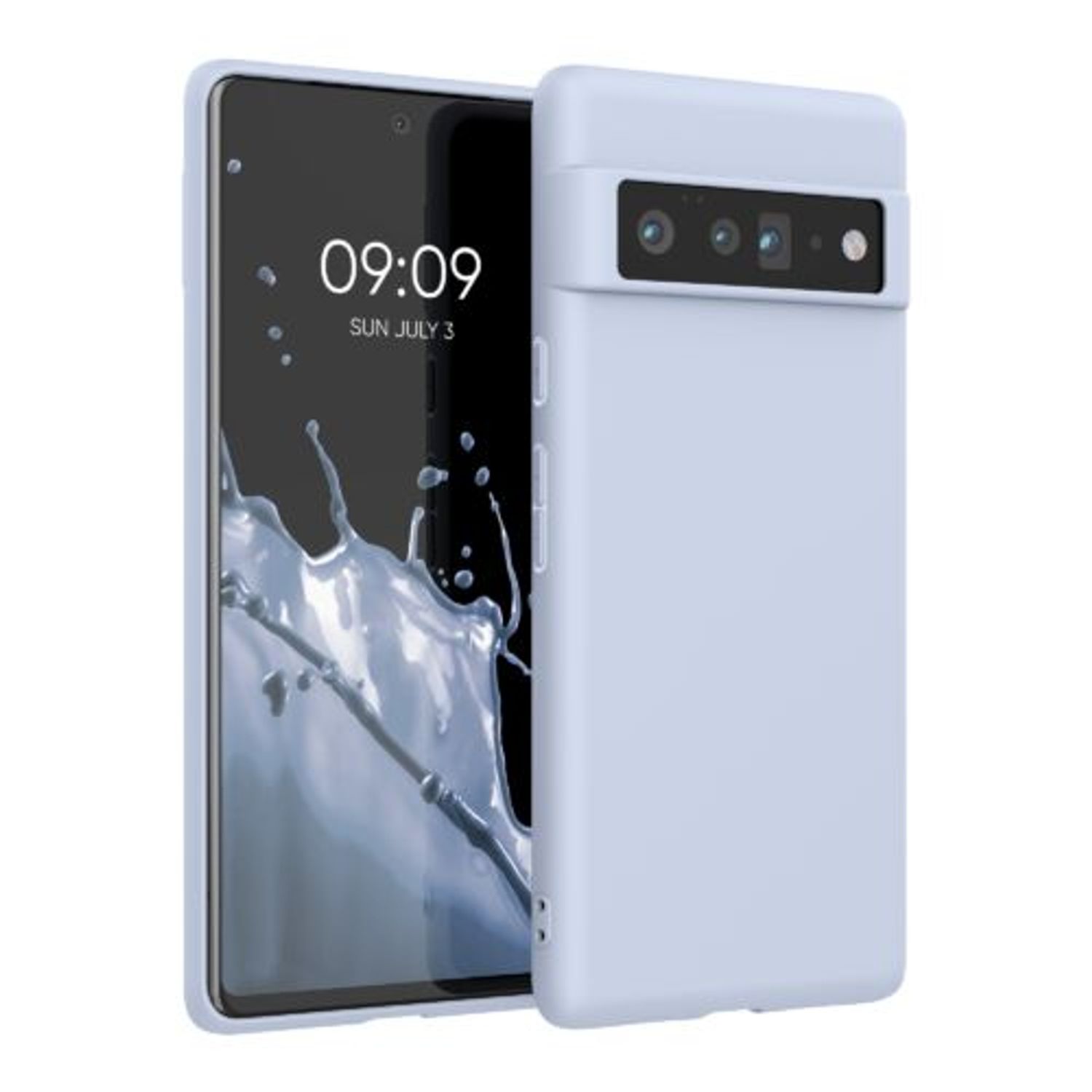 Husa pentru Google Pixel 6 Pro, Silicon, Albastru, 55879.58 fotografia produsului