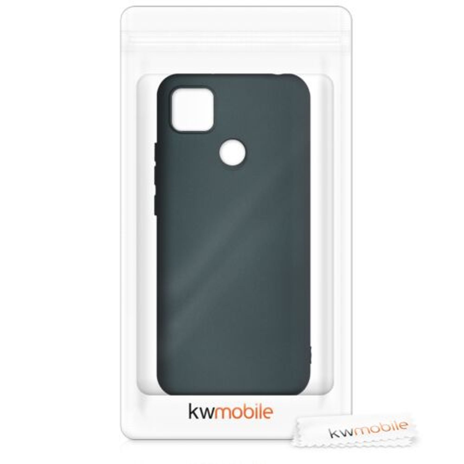 Husa pentru Xiaomi Redmi 9C, Silicon, Verde, 53273.14 fotografia produsului View 7 L