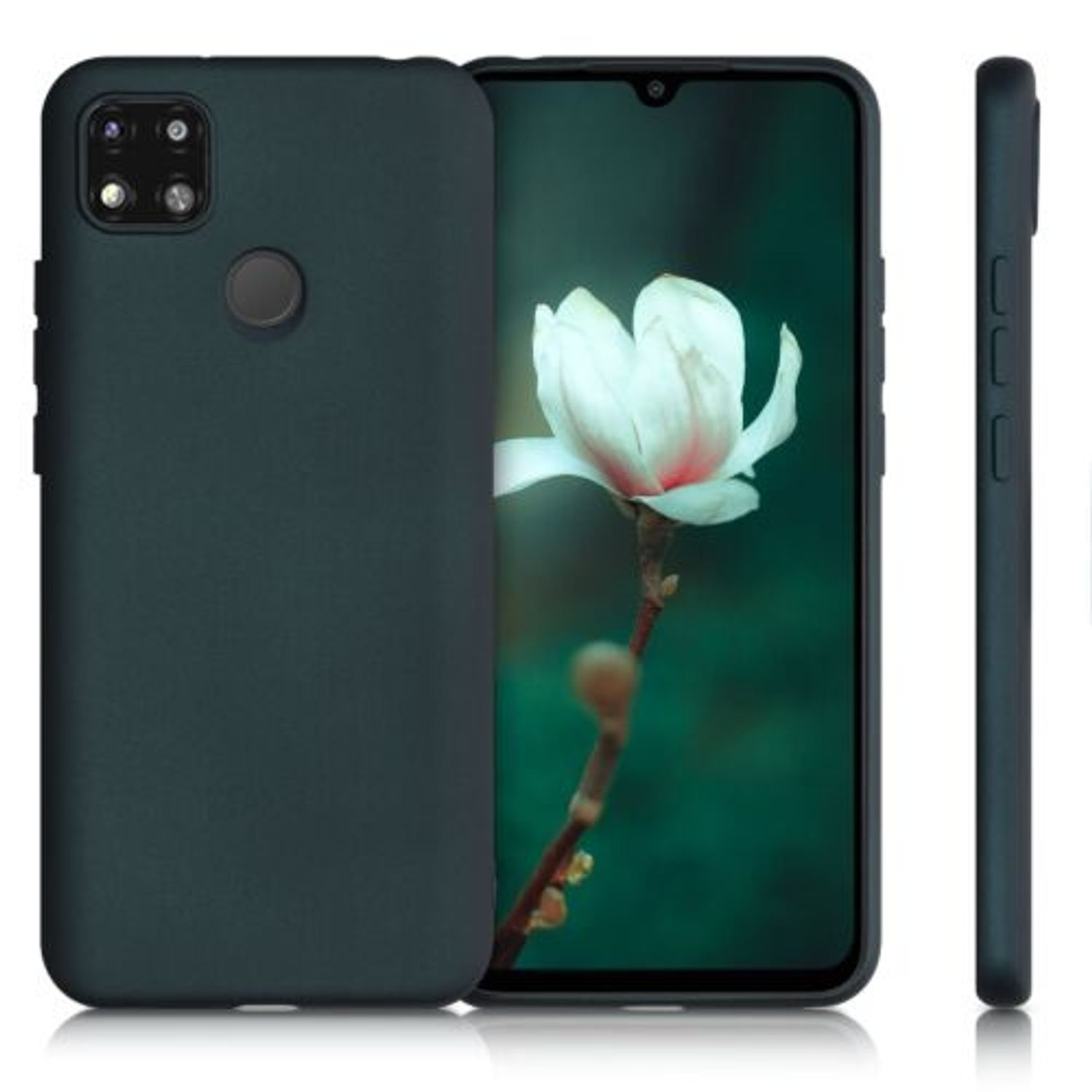Husa pentru Xiaomi Redmi 9C, Silicon, Verde, 53273.14 fotografia produsului View 2 L