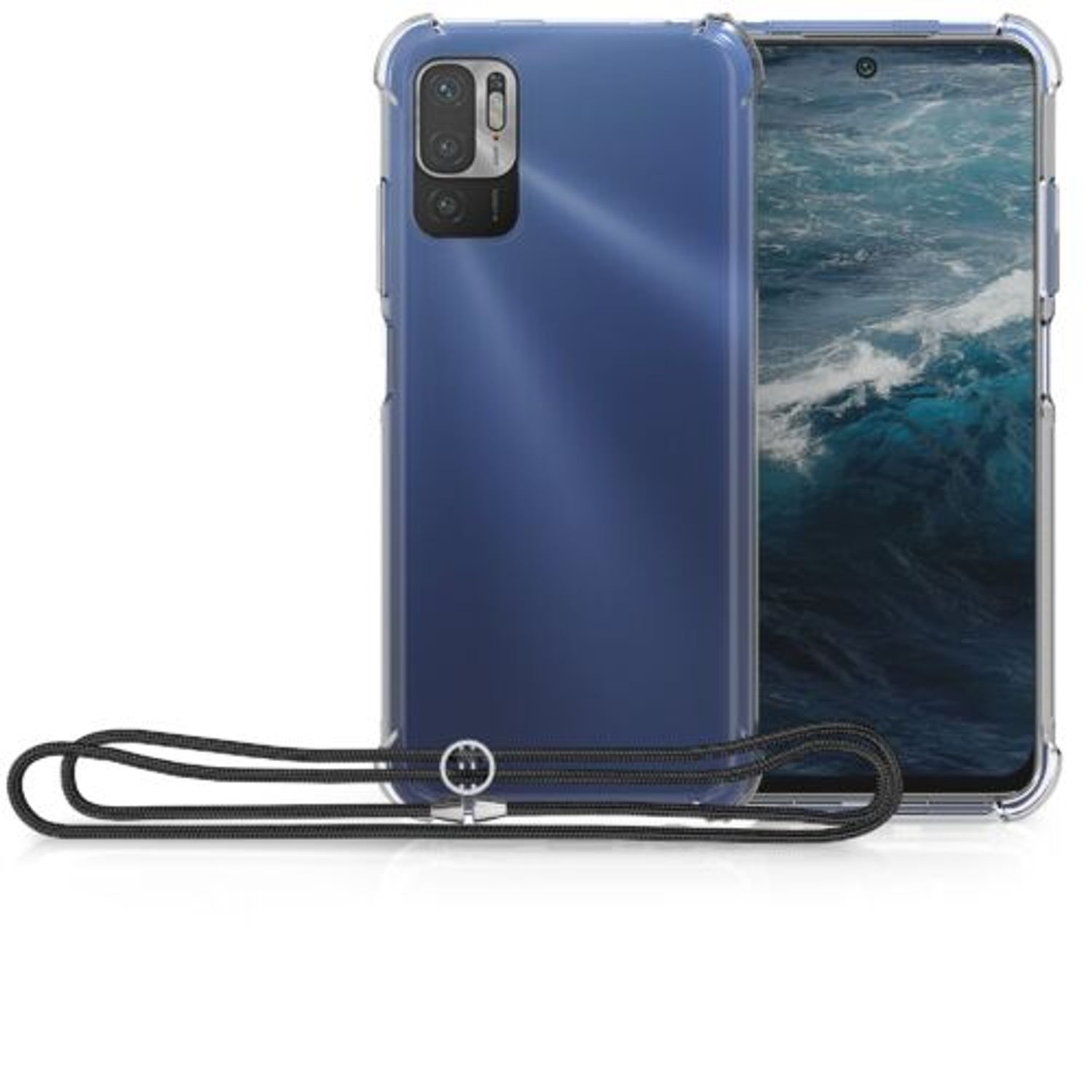 Husa pentru Xiaomi Redmi Note 10 5G, Silicon, Transparent, 54953.01 fotografia produsului View 8 L
