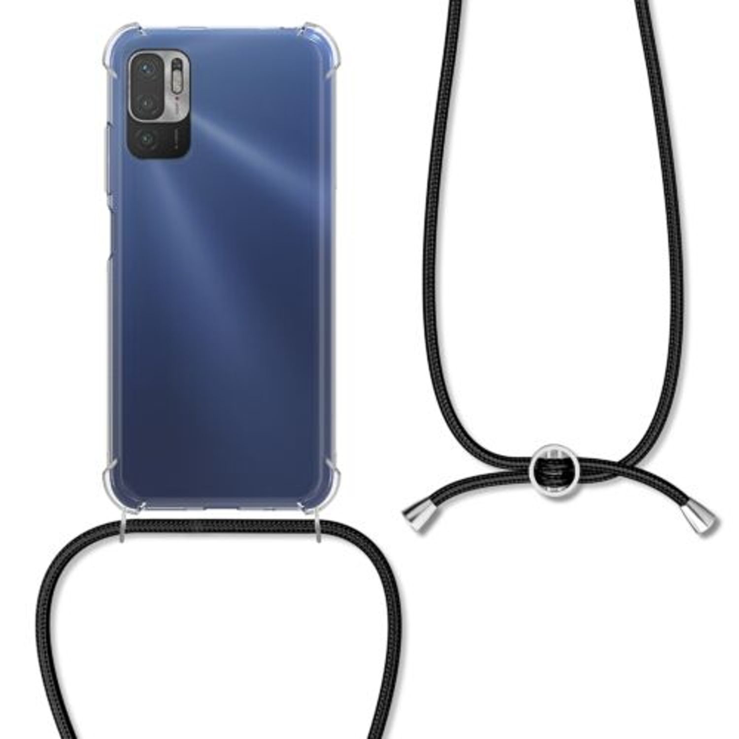Husa pentru Xiaomi Redmi Note 10 5G, Silicon, Transparent, 54953.01 fotografia produsului View 2 L